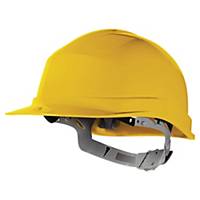 Safety helmet Deltaplus Zircon I, made of PE, adjustment rnge 53-63cm, yellow