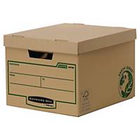 Archivbox Bankers Box Earth Serie, B325xT260xH375 mm, braun, Pk. à 10 Stk.