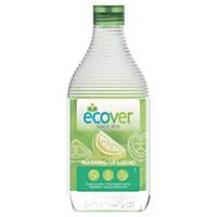 Produit vaisselle Ecover citron et aloe vera, la bouteille de 950 ml