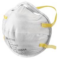 Atemschutzmaske ohne Ausatemventil 3M 8710, Typ FFP1, Packung à 20 Stück