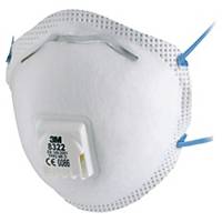 Atemschutzmaske mit Cool-Flow Ausatemventil 3M 8322, Typ FFP2, Pk. à 10 Stk.