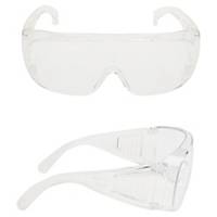 Okulary 3M Visitor, soczewka bezbarwna, filtr UV 2C-1,2, nakładane na okulary