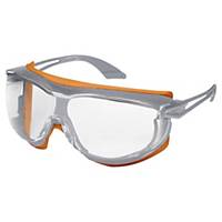Uvex Skyguard over spectacles - clear lens