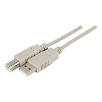Kabel USB 2.0 A-B M/M MCAD, 3m