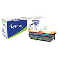 Toner Lyreco kompatibel zu HP CE401A, 6000 Seiten, cyan