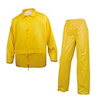 DELTAPLUS 400 RAINWEAR OUTFIT YELLOW LARGE