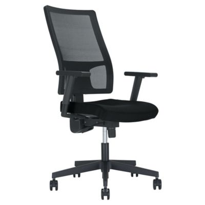 Melik Mesh Synchron Chair Black