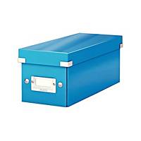 Boîte de rangement, LEITZ 6041, 143x136x352 mm, format CD, bleu