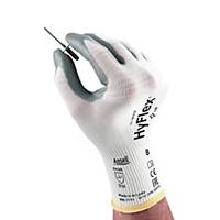 HyFlex Mechanikschutzhandschuhe 11-800, Größe 8, grau/weiß, 12 Paar