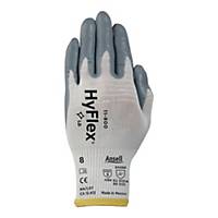 Ansell Hyflex 11-800 Multi-Purpose Gloves White/Grey Size 10 (Pair)