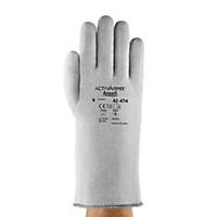 Ansell ActivArmr® 42-474 Heat Hitzeschutzhandschuhe, Größe 9, Grau, 12 Paar