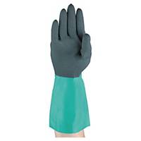 Chemical prot. gloves Ansell AlphaTec 58-535W, EN374 JKL, size 9, PKG of 6 pairs