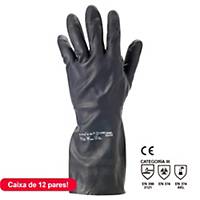 Caja de 12 pares de guantes químicos Ansell AlphaTec 29-500 - neopreno - talla 9
