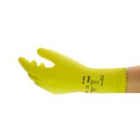 Ansell Universal Chemical Gloves - Yellow, Size 10