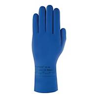 Rękawice gospodarcze ANSELL AlphaTec® 87-195, rozm 8,5 - 9, niebieskie, 12 par
