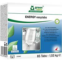 Opvasketabs Green Care Energi Easytabs 4-i-1, æske a 85 stk.