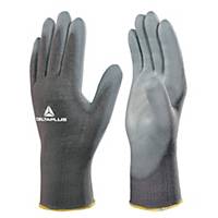 Deltaplus VE702 High-Tech Fine Handling Gloves - Grey - Size 8
