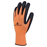 Deltaplus Apollon VV733 Latex Foam Orange/Black Size 9 Gloves (Pair)