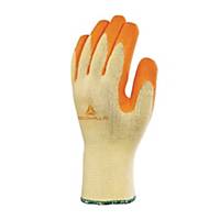 Deltaplus VE730 Handling Gloves - Orange/ Yellow - Size 8