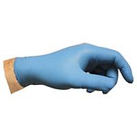 ANSELL VERSATOUCH 92-200 NITRILE GLOVES BLUE SIZE 7 - BOX OF 100