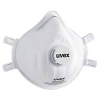uvex silv-Air C 2310 geformte Atemschutzmaske mit Ventil, FFP3, 15 Stück