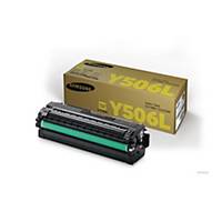 Lasertoner, SAMSUNG CLT-Y506L SU515A CLT-Y506L/ELS, 3.500 sider, Gul
