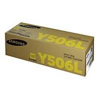 Samsung CLT-Y506L High Yield Yellow Toner Cartridge (SU515A)