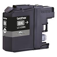 Brother LC123BK inkt cartridge, zwart
