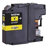 Brother LC-123Y inkjet cartridge yellow [600 pages]