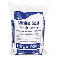 White De-Icing Salt Bag - 25KG
