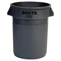Rubbermaid Vented Brute Round Container 121L Grey
