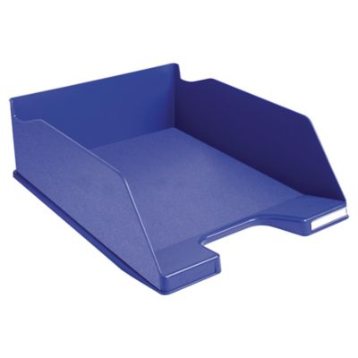 Exacompta Recycled COMBO MAXI A4+ Letter Tray, Night Blue