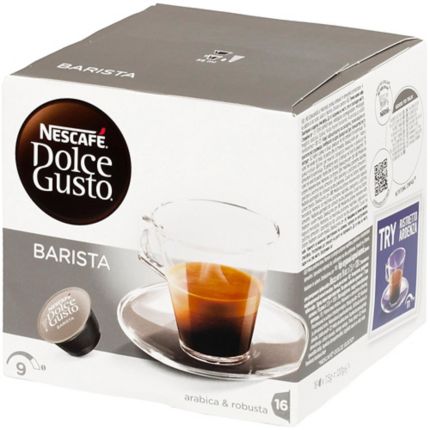 Pequeño Exención Ordenador portátil Café Dolce Gusto Barista - Caja de 16 cápsulas