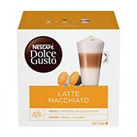 Nescafe Dolce Gusto Latte Macchiato Capsule - Pack of 16