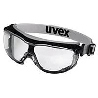 Lunettes masque Uvex Carbonvision - incolore - noir/gris - vertes