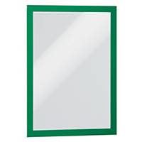 Durable A4 Duraframe Green - Pack of 2