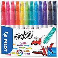Felt-tip pen Frixion colours, line width 0,39 mm, set of 12, ass.
