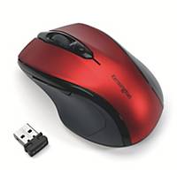Kensington Profit Wireless Mid Size Mouse With Nano Receiver Ruby Red