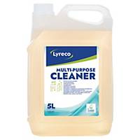 Detergente universale ecologico Lyreco, 5 litri, profumo di limone