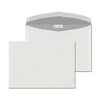Jednoduché obálky C5 (162 x 229 mm), bílé, 500 kusů/balení