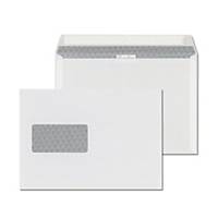 Szilikonos borítékok LC/5 (162 x 229 mm), bal ablak, fehér, 500 darab/csomag
