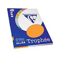 Papel Trophée - A4 - 80 g/m2 - clementina pastel - Resma 100 folhas