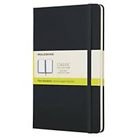 Moleskine QP062 Large Notebook 13X21 Plain Black