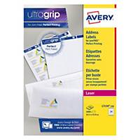 Avery L7159-250  Labels, 63.5 x 33.9 mm, 24 Labels Per Sheet, 250 Sheets