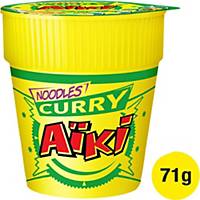Nouilles Aiki au curry, 71 g, le paquet de 8