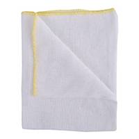 Yellow Colour Coded Dish Cloths - Pack of 10