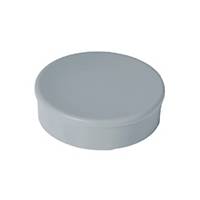 Berec holding magnet, round, 30 mm, grey, package of 10 pcs
