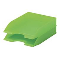DURABLE GREEN 2 COMPARTIMENT LETTER TRAY FOR A4