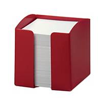 Durable Note Box 90 X 90mm Capacity 800 Paper Notes Red