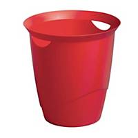 Durable Waste Basket Red - 16l Capacity